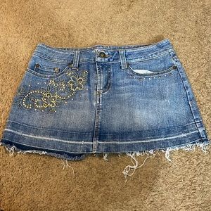 Jean skirt